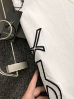 Saint Laurent T-shirt with 1:1 embroidery - Image 6