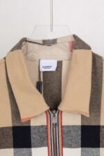 Burberry Wool textile zipper jacket - Image 7