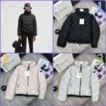 Moncler New stand-collar down jacket with classic sleeve patch detail and filled with 90% white goose down.Premium down jacket (advanced version)