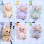 Bubble Mart labubu plush doll keychain pendant