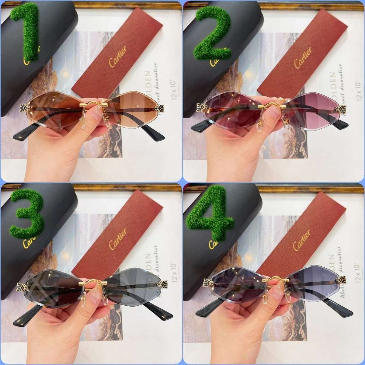 261.jpg Cartier glasses high-end If you require other colors, please contact us. - Image 1