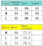 miumiu T-shirt long skirt suit - Image 3