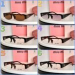 MIUMIU sunglasses premium version SIZE: 53 mouth 17-135