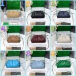 BOTTEGA VENETA Soft lambskin cloud bag, premium version. Dimensions: 23x13x8cm