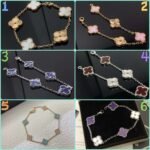 Van Cleef & Arpels five-flower bracelet four-leaf clover bracelet Premium version