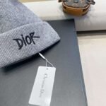 Dior embroidered wool knitted hat - Image 20