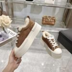 Chanel original suede lettering casual lady shoes - Image 6