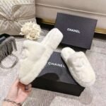 Chane Wool slippers pure fur all lamb wool - Image 2