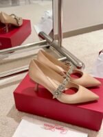 Roger vivier bouquet of flower diamonds kitten shoes - Image 13