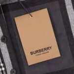 burberry double-brushed striped pair check classic shirt - Image 5
