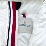 Moncler down jacket Black white 500g white duck down patent skin waterproof - Image 12