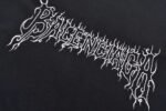 Balenciaga flame Sanskrit letter print short sleeve - Image 4