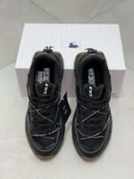 MLB chunky runner Running shoes black raw rubber strap - Image 4