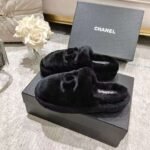 Chane Wool slippers pure fur all lamb wool - Image 13