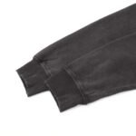 balenciaga washed lettered printed crew-neck hoodie - Image 4