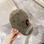 Chrome Hearts original made old ripped baseball caps - Image 5