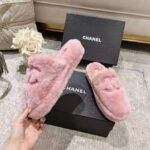 Chane Wool slippers pure fur all lamb wool - Image 22