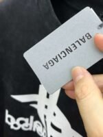 NEW Balenciaga round-neck T-shirt 1：1 Phantom LOGO - Image 6