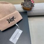 Dior embroidered wool knitted hat - Image 28