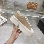 Chanel original suede lettering casual lady shoes - Image 15