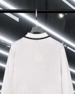 Hermes men’s autumn and winter knitted lapel wool sweater - Image 5