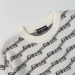 balenciaga sweater full letter sweater loose version - Image 4