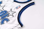 Tracy McGrady of the Orlando Magic in the NBA wears the No. 1 Dark Star embroidered ball jersey - Image 4