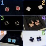 Van Cleef & Arpels Four-Leaf Clover Earrings Premium Edition