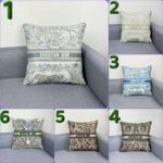 DIOR 50x50cm embroidered pillow Premium gift box packaging