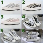 DIOR Walk’n’Dior platform sneakers Thickness: 4.5 cm