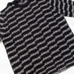 balenciaga sweater full letter sweater loose version - Image 12