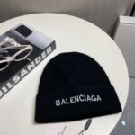 Balenciaga original classic embroidered monogram knit hat - Image 3