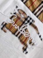 BURBERRY logo round-neck long-sleeved shirt - Image 12