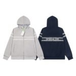 Dior hooded hoodie front and back design - Image 5