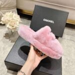 Chane Wool slippers pure fur all lamb wool - Image 23