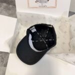 gucci embroidered baseball cap black and white khaki - Image 15