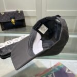 Balenciaga embroidered baseball cap Black White Gray - Image 18