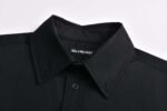Balenciaga red tape LOGO short-sleeved shirt - Image 3