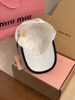 miumiu embroidered baseball cap - Image 21