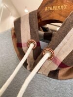 Burberry plaid cotton blend hoodie - Image 5