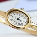 Cartier new bathtub bracelet watch 18k gold - Image 6