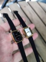 Chanel new watch original watch one yard cowhide black velvet strap - Image 5