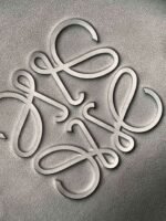 loewe linen patchwork tote bag 29*25*14CM - Image 7