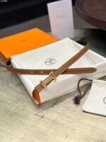Hermes focus buckle & reversible leather strap 13mm - Image 3