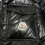 Moncler down jacket Black white 500g white duck down patent skin waterproof - Image 6
