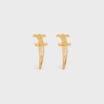 CELINE SET OF 2 BRASS SNAP HAIR CLIPS WITH - Image 2