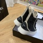 Chanel original new canvas boots - Image 15