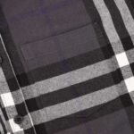 burberry double-brushed striped pair check classic shirt - Image 7