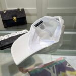 Balenciaga embroidered baseball cap Black White Gray - Image 12
