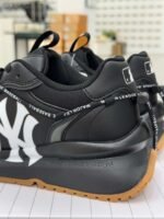 MLB chunky runner Running shoes black raw rubber strap - Image 6